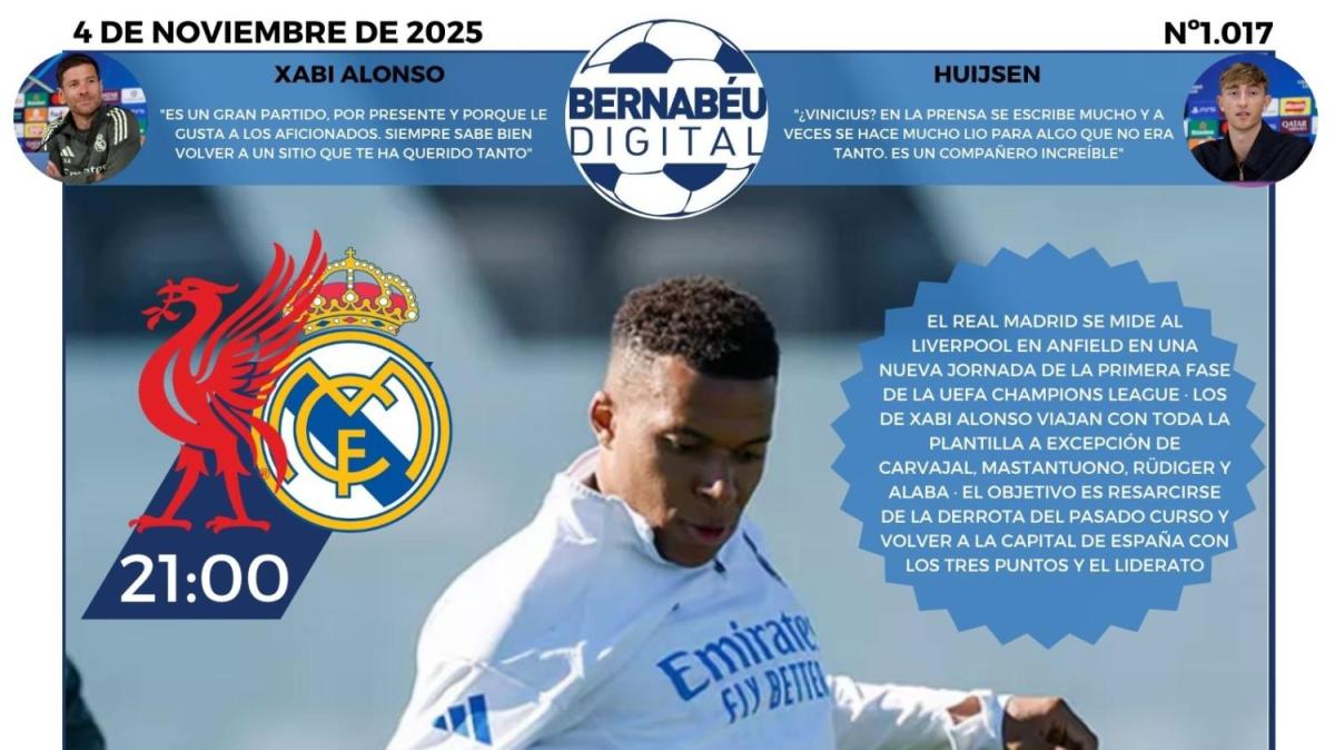 La previa del Liverpool - Real Madrid protagoniza la portada BD
