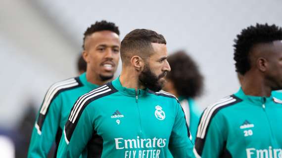 Informe del entrenamiento: Benzema, principal novedad en Los Ángeles