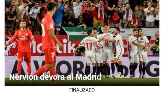 Marca: "Nervión devora al Real Madrid"