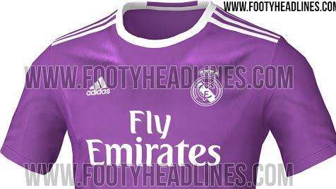 Footyheadlines desvela cómo será la segunda equipación del Real Madrid