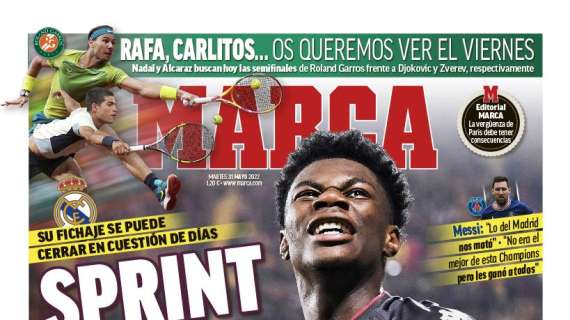 PORTADA | Marca: "Sprint final por Tchouaméni"