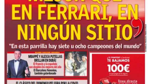 PORTADA | As: "El clásico del domingo peligra por la COVID"