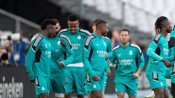 Entrenamiento del Real Madrid