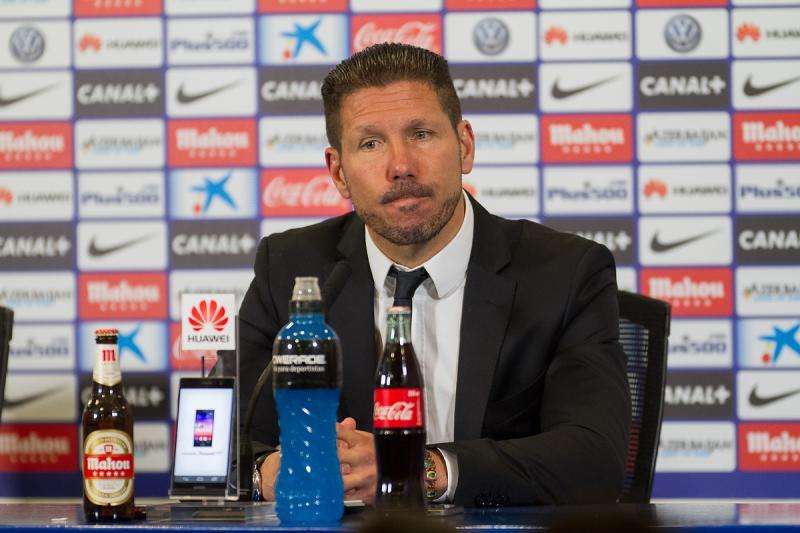 Simeone: "Considero al Madrid como un rival más"