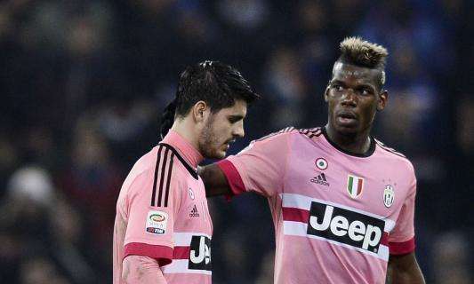 La Juventus bloquea las salidas de Morata y Pogba