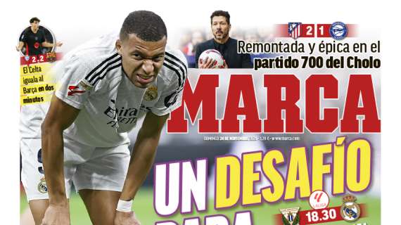 Marca destaca la vuelta de Mbappé y su desafío en el Real Madrid