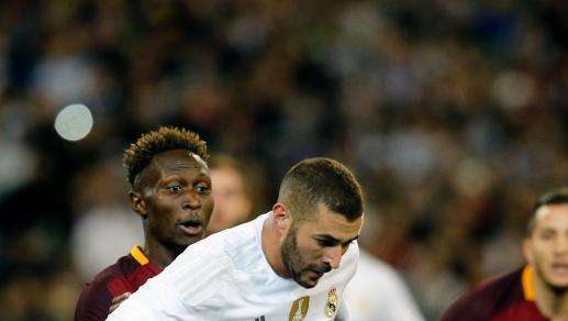 Benzema se entrena en su día libre