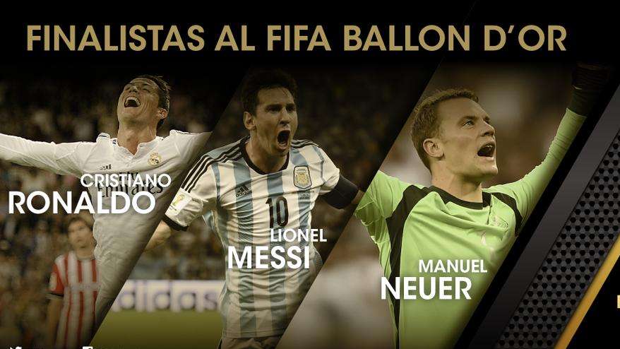 Cristiano, finalista para el Balón de Oro