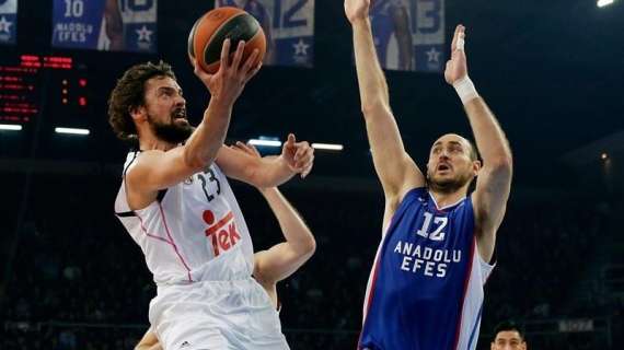 NOTAS: Anadolu Efes - Real Madrid