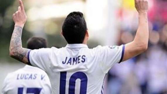 VÍDEO - James Rodríguez se sale en el entrenamiento con el Real Madrid