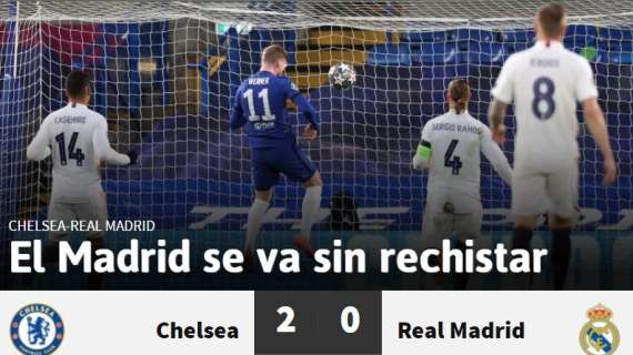 As: "El Madrid se va sin rechistar"