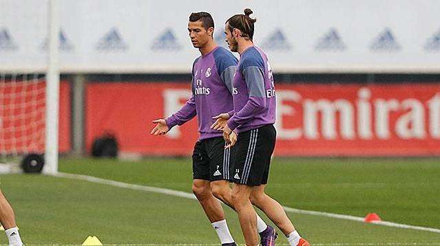 Cristiano y Pepe se reincorporan a los entrenamientos