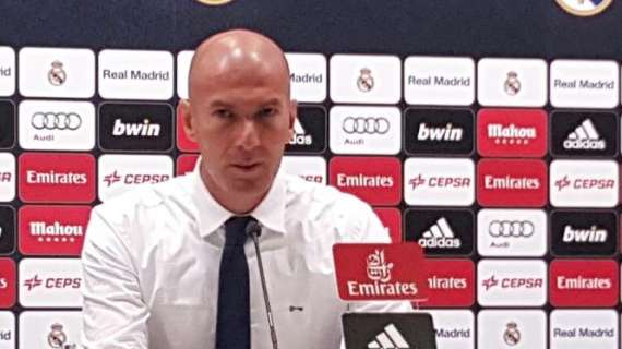 Zidane: "Me falta mucho como entrenador, no tengo prisa"