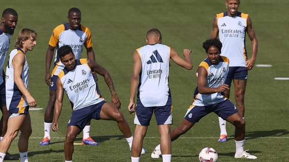 Entrenamiento del Real Madrid