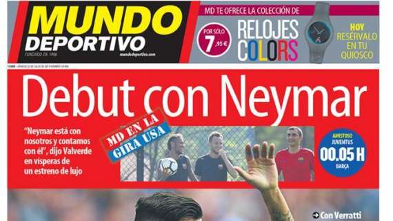 Mundo Deportivo - Tras la negativa de Verratti, el Barcelona se lanza a por Coutinho: "Opción real"