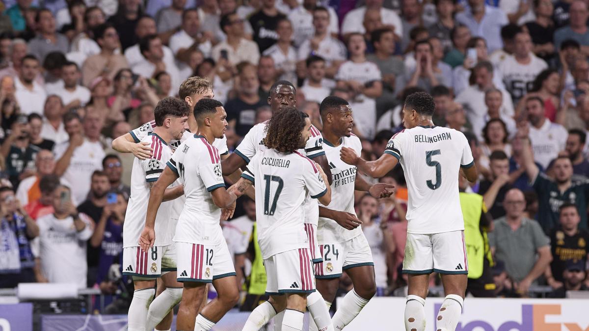 Victoria del Real Madrid en la Champions y mensaje desde Italia por Endrick