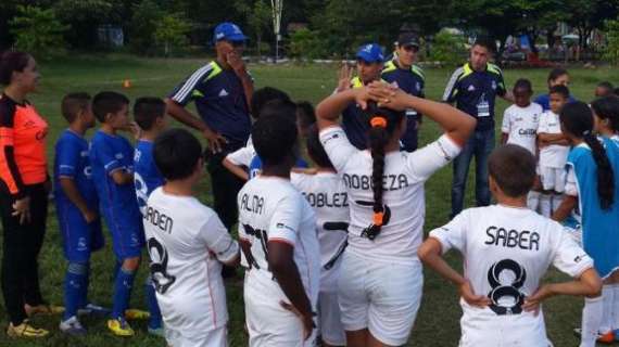 El Real Madrid imparte en Colombia el curso de formación para entrenadores