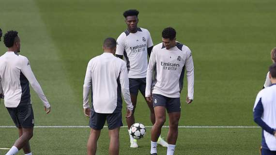 Entrenamiento del Real Madrid