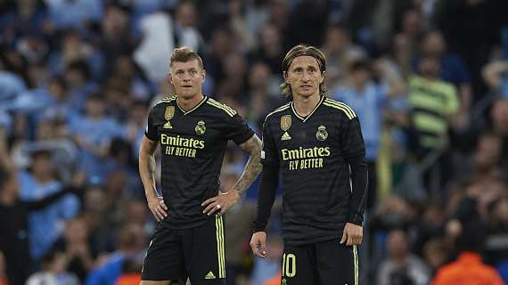 Toni Kroos y Luka Modric