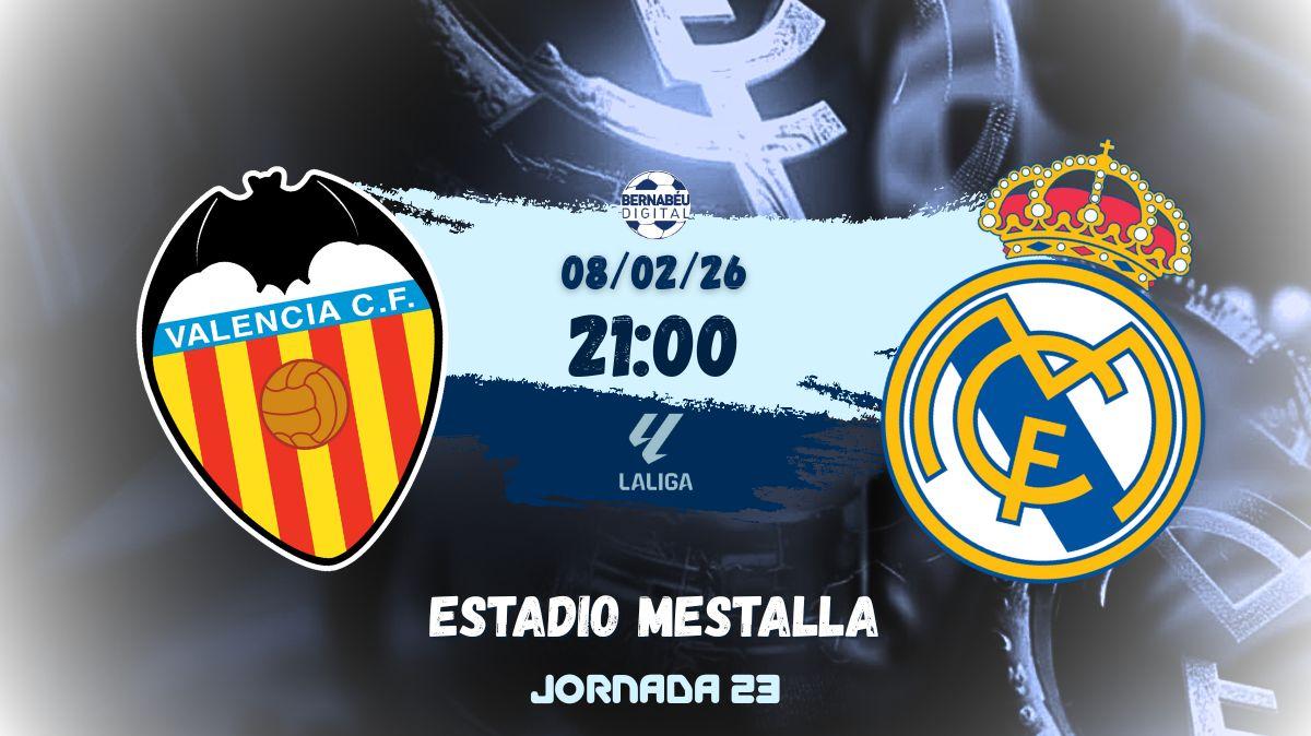 Valencia CF - Real Madrid | Sigue aquí la previa del partido