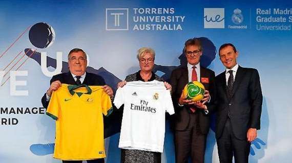 Presentación de la Escuela Universitaria del Real Madrid en Australia