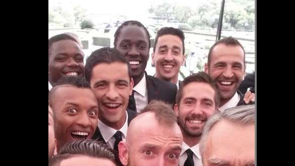Cristiano presume de selección en un 'selfie'