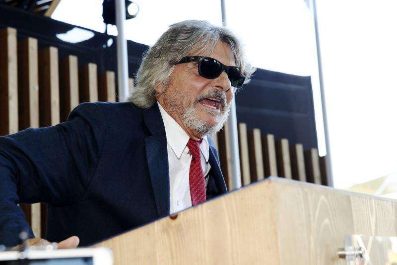 Massimo Ferrero: "Estoy feliz de que Soriano se haya quedado"