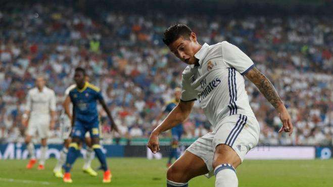 Miguel Ángel Díaz, en COPE: "No creo que James vaya a jugar"