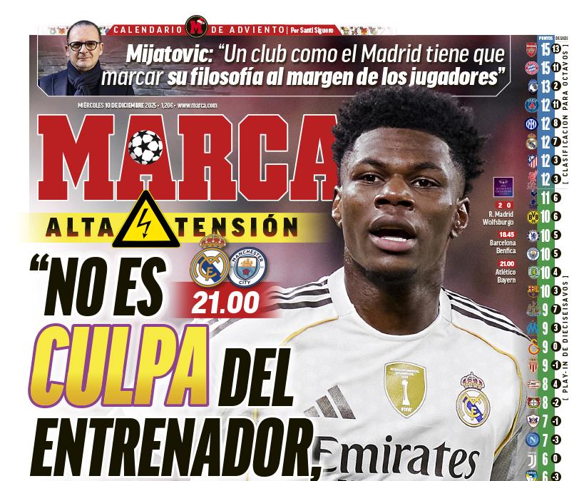 Marca saca en primera plana las declaraciones bomba de Tchouaméni