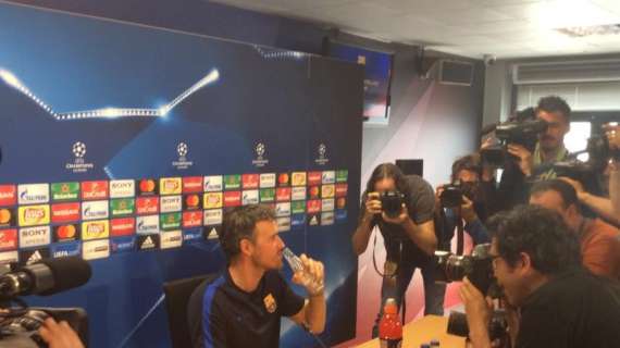 Rueda de prensa de Luis Enrique: "Es una final y solo nos vale ganar. Neymar y la BBC..."