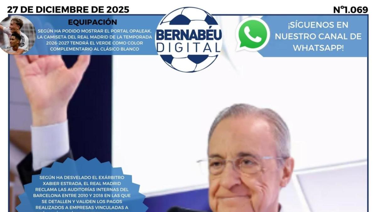 "Ofensiva por Negreira" en la portada BD