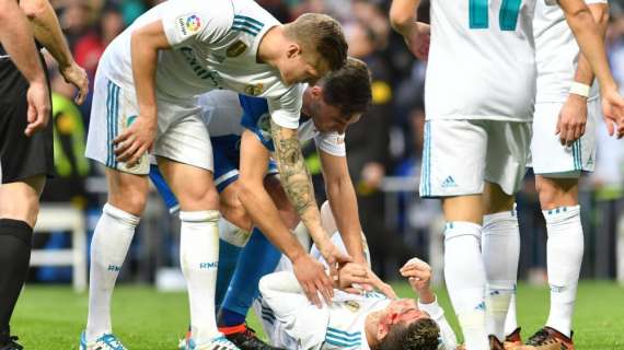 VÍDEO - Así quedó la cara de Cristiano tras la herida ocasionada en el partido de ayer