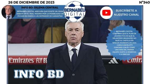 PORTADA BD | "Cambio de planes con Endrick" / "'No' a salir del Real Madrid"