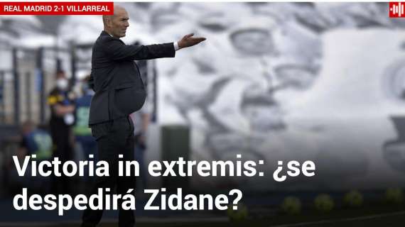 PORTADA | Marca: "Victoria in extremis. ¿Se despedirá Zidane?