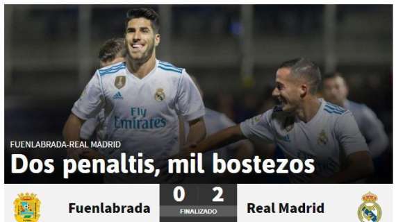 As destaca a Ceballos en un partido pesado del Madrid: "Dos penaltis, mil bostezos"