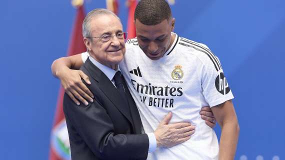 Kylian Mbapp&eacute; y Florentino