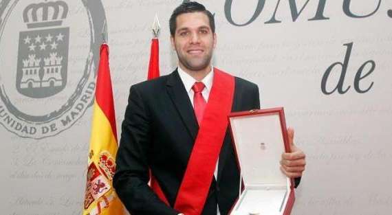 Felipe Reyes recibe la Gran Cruz de la Orden del Dos de Mayo