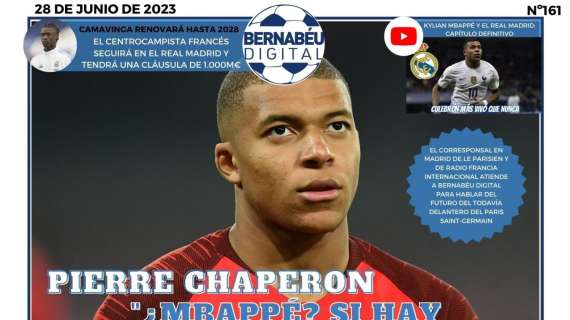 PORTADA BD | "¿Mbappé? Si hay traspaso sería antes de pretemporada"