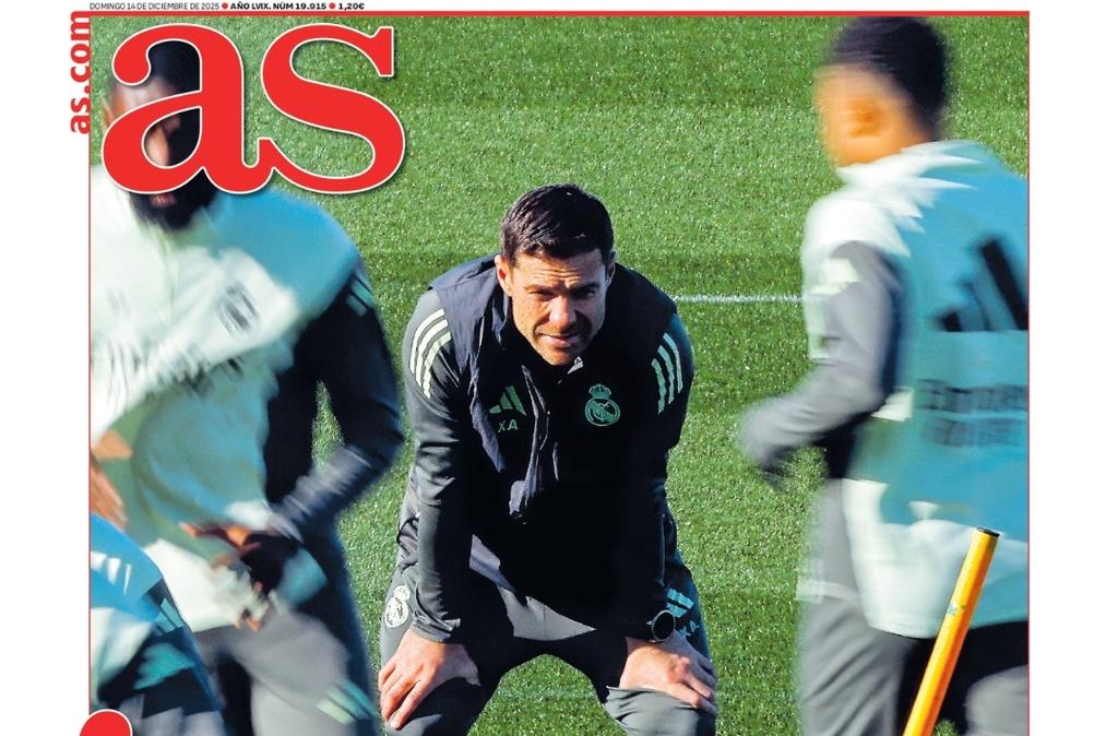 AS saca en primera plana las declaraciones de Xabi Alonso sobre su situación