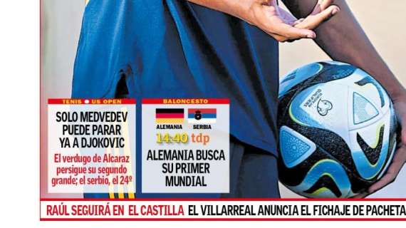 PORTADA | AS: "Raúl seguirá en el Castilla"