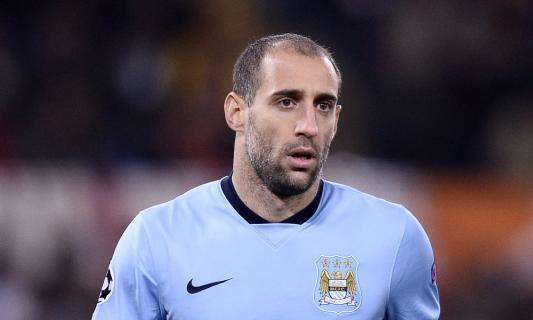 Zabaleta: "Espero grandes cambios en el club con Guardiola"