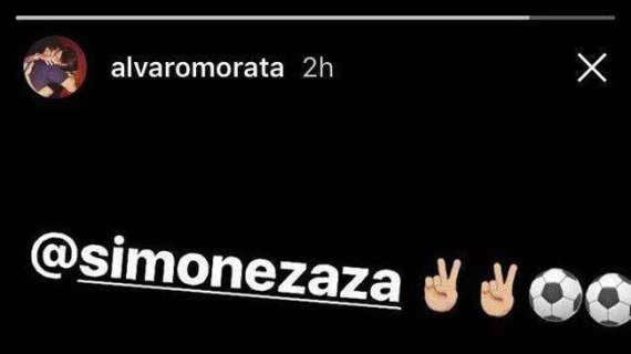 Morata ya predijo que Zaza marcaría un doblete