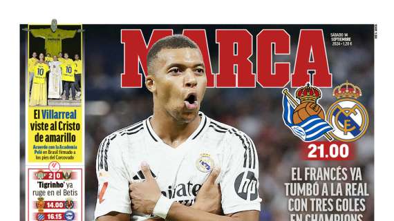 PORTADA | Marca: "Mbappé amenaza de nuevo"