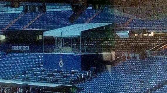 FOTO BD - ¡Listo el palco de honor del Bernabéu! los motivos no tienen que ver con ningún fichaje