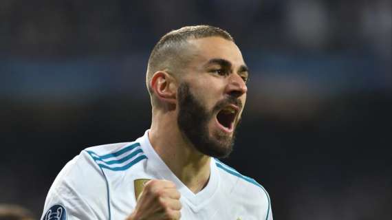 VÍDEO - El Madrid presume del doblete de Benzema en el entrenamiento de hoy