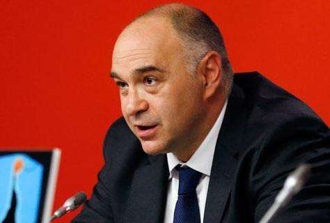 Pablo Laso: "El partido de Khimki será de mucha exigencia, hay que bajar los números de Shved