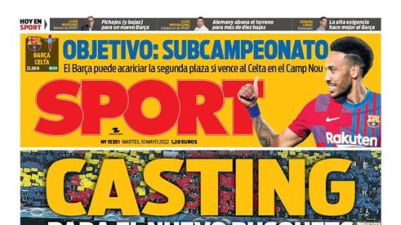PORTADA | Sport, el Barça quiere a Tchouaméni: "Casting para el nuevo Busquets"