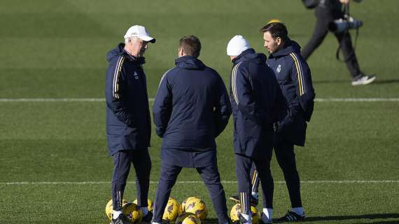 Entrenamiento del Real Madrid