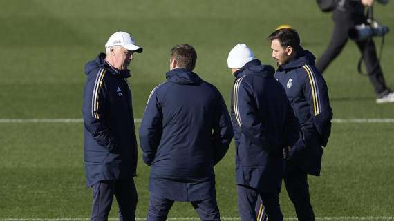 Cuerpo t&eacute;cnico del Real Madrid