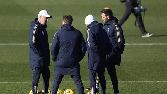Penúltimo entrenamiento del Real Madrid antes de recibir al Celta